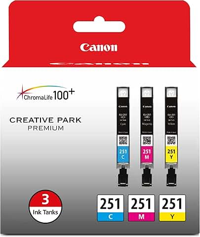 Three-Color Ink Multi Pack for Select Printers