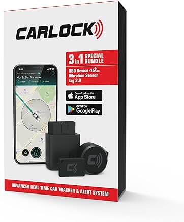 Ultimate Car Security Bundle with Tracker, Alarm, Vibration Sensor, and Tag