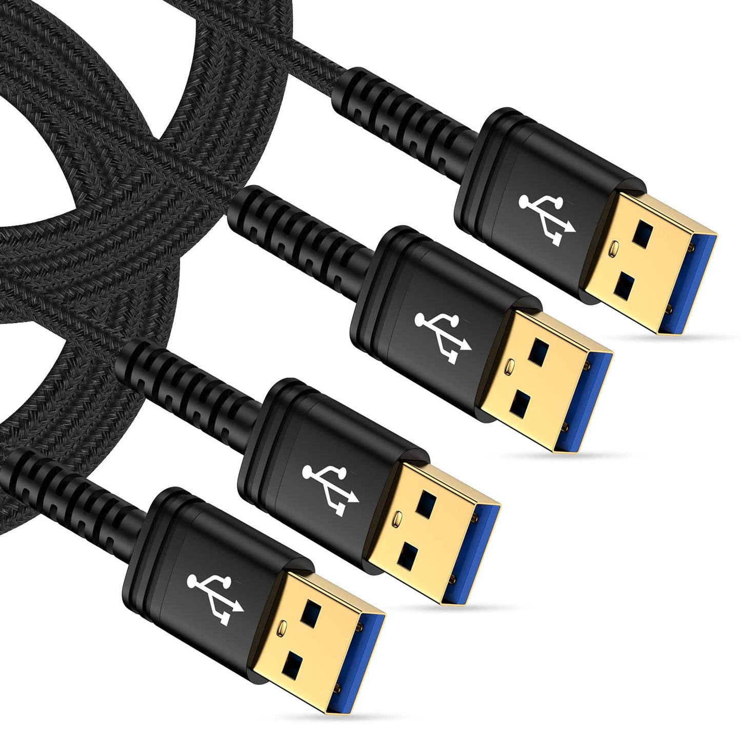 6FT USB 3.0 A to A Cable, 2-Pack