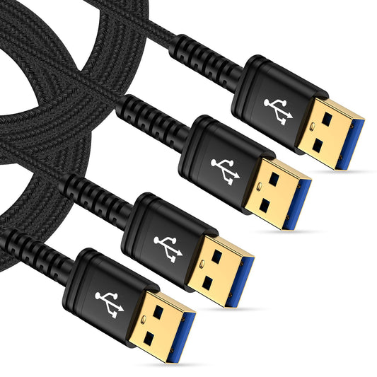 6FT USB 3.0 A to A Cable, 2-Pack