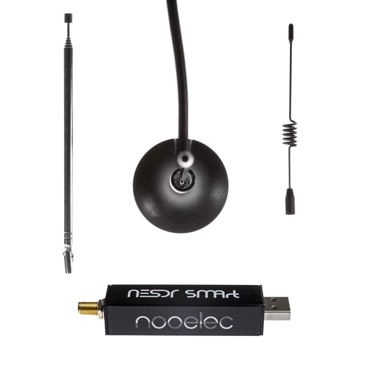 NESDR Smart v4 Bundle with Aluminum Enclosure and Three Antennas