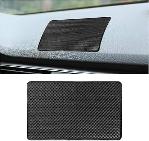 Small Non-Slip Car Dashboard Mat for Keys and Phone