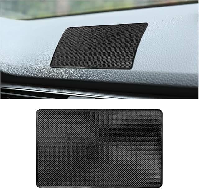 Small Non-Slip Car Dashboard Mat for Keys and Phone
