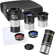 1.25-inch 66-Degree Telescope Eyepiece with 8-Piece Accessory Kit