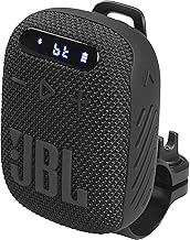 Portable Bluetooth Speaker with FM Radio for Bike Handlebar
