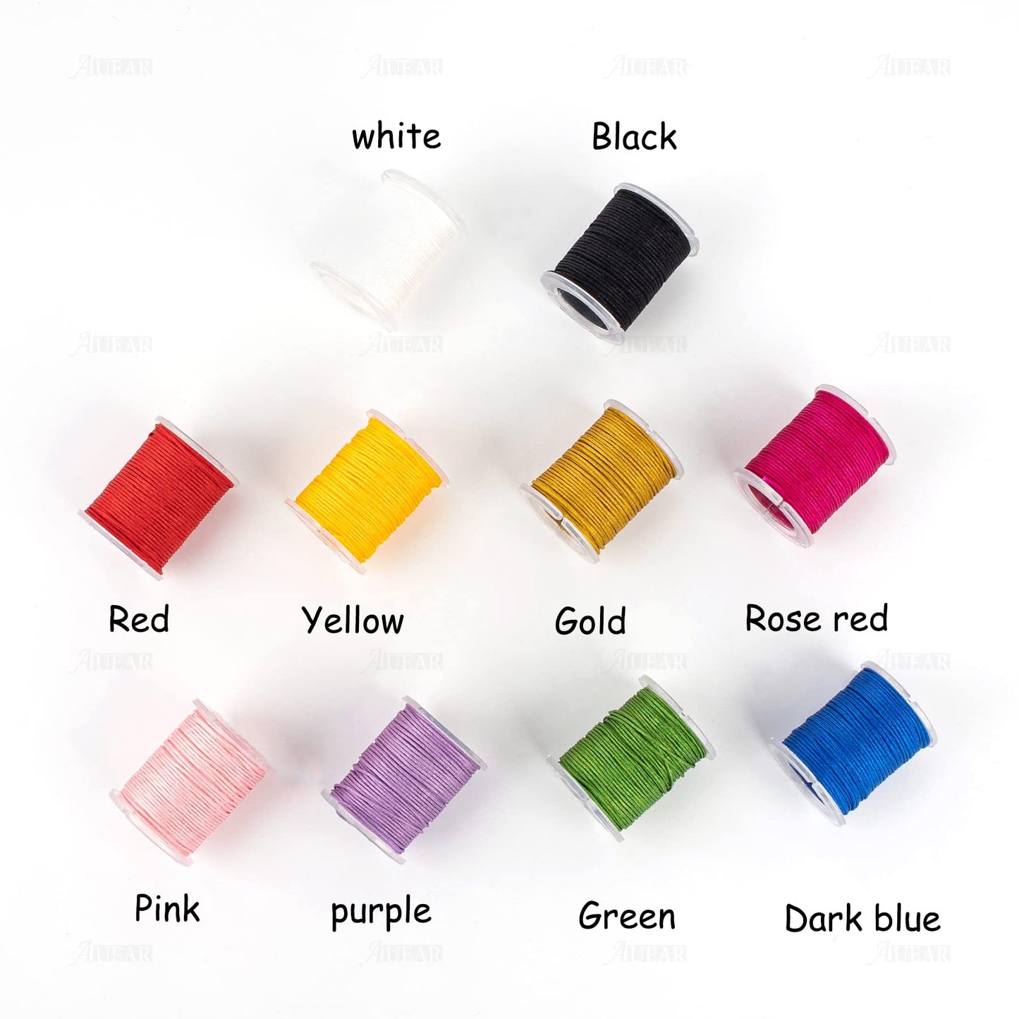 10 Rolls Nylon String for Jewelry and Crafts