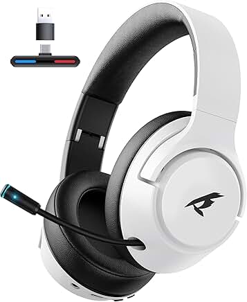 Wireless Gaming Headset with Noise Cancelling Microphone