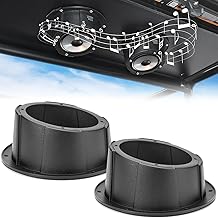 2-Pack Angled Speaker Enclosures for 6.5" Speakers
