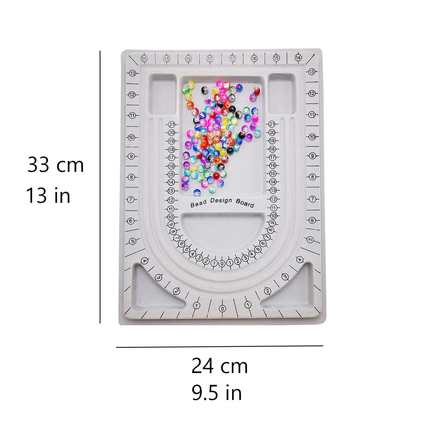 2 Pack Bead Design Boards for Jewelry Making