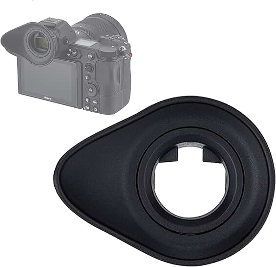 Large Ergonomic Eye Cup for Nikon Z Cameras