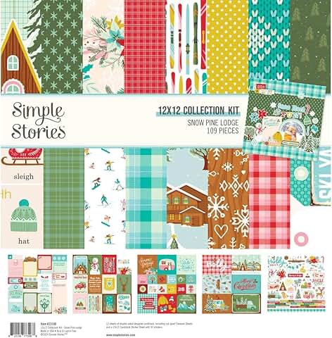 Snow Pine Lodge 12x12 Collection Kit