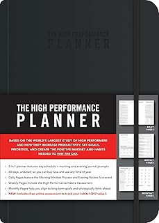 High Performance Daily Planner
