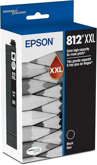 Extra-high Capacity Black Ink Cartridge for WorkForce Printers