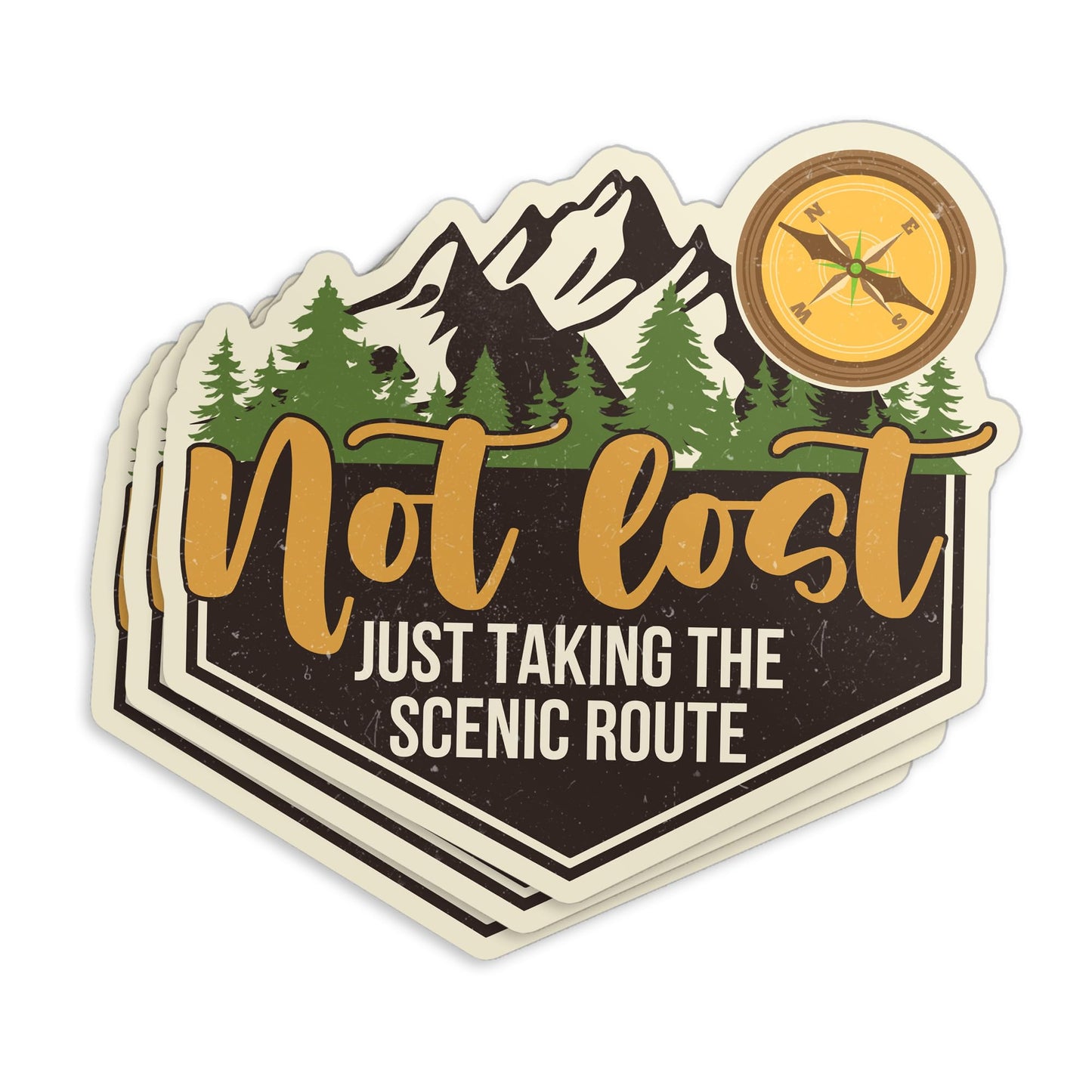 3-Pack Scenic Route Nature Vinyl Stickers