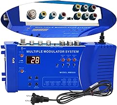 RF Modulator for RCA to Coaxial Signal Conversion