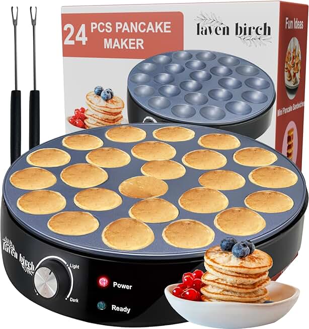 Mini Pancake Maker Set for Home and Restaurant