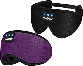 Wireless Sleep Headphones and Eye Mask, Pack of 2
