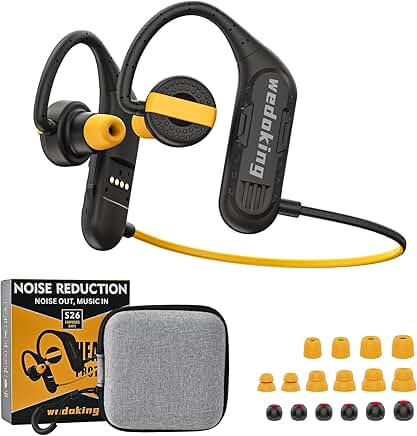 Wireless Earbuds with 32GB MP3, Noise Isolation, 10+ Hour Play