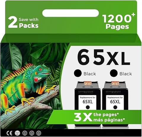 High-Yield Black Ink Cartridge 2-Pack