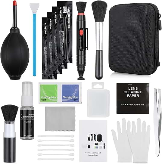 14-in-1 Camera Lens Cleaning Kit for Sensors