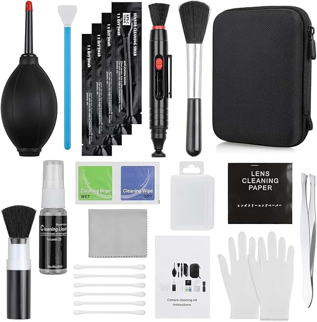 14-in-1 Camera Lens Cleaning Kit for Sensors
