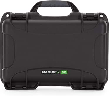 Eco-Friendly Waterproof Hard Case with Foam in Black