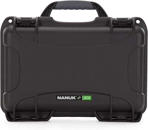 Eco-Friendly Waterproof Hard Case with Foam in Black