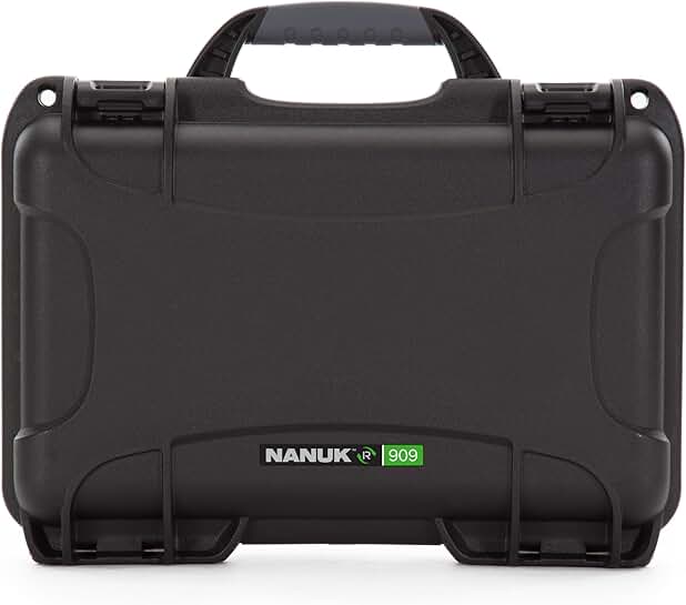 Eco-Friendly Waterproof Hard Case with Foam in Black
