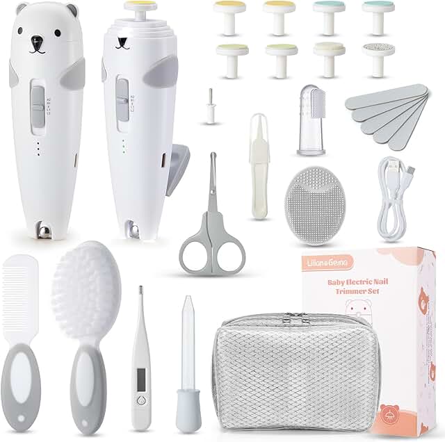 28-in-1 Baby Nail Care and Grooming Kit
