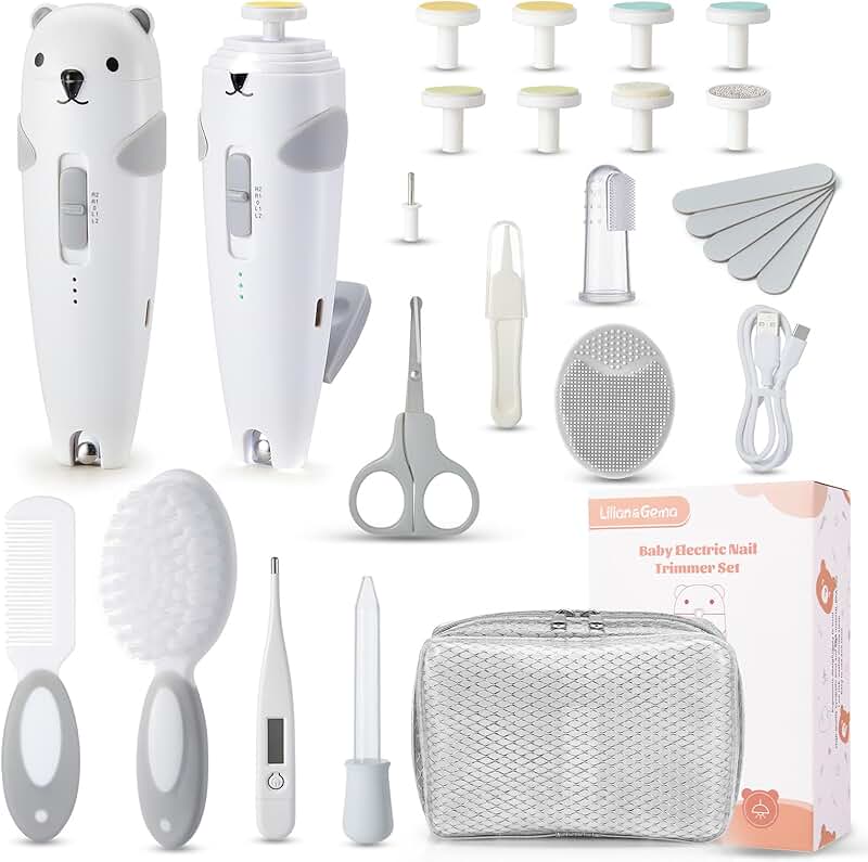 28-in-1 Baby Nail Care and Grooming Kit