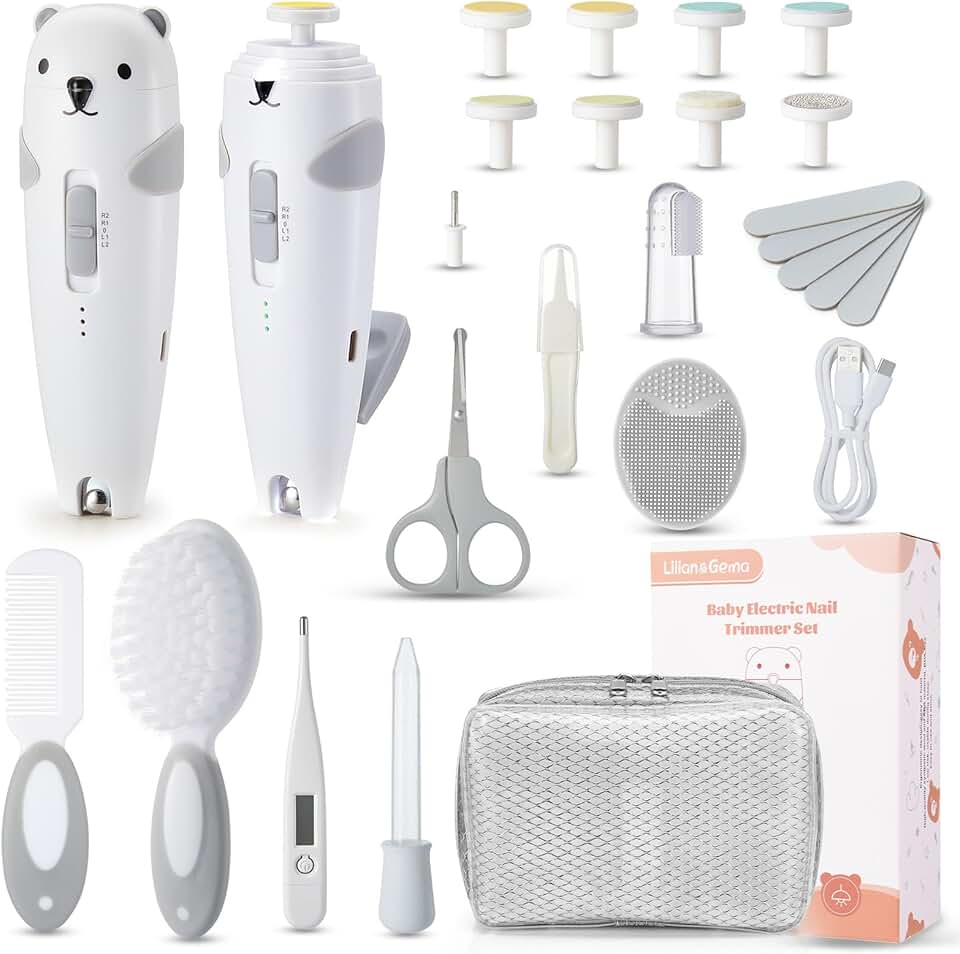 28-in-1 Baby Nail Care and Grooming Kit