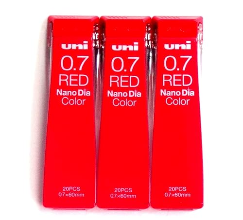Red 0.7mm Mechanical Pencil Leads, 60 Pack