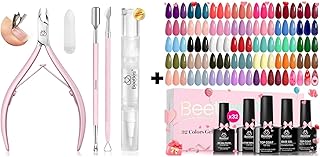 Pink 3-Piece Manicure Kit with Gel Polish and Tools