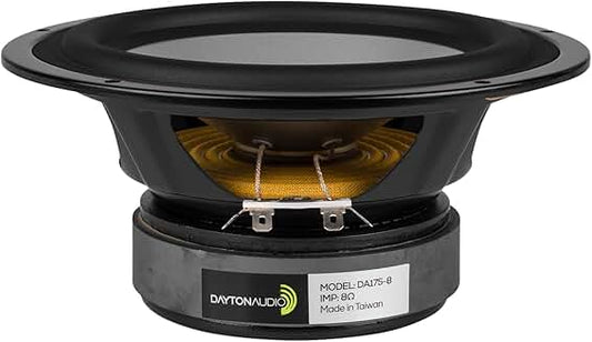7-inch aluminum cone woofer