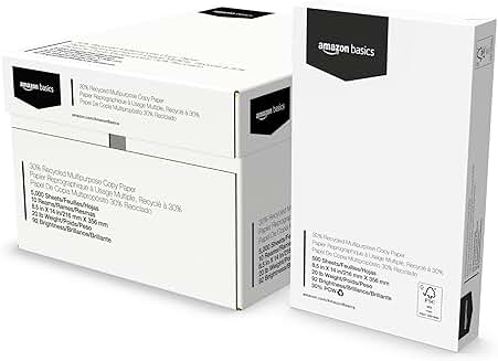 Recycled Multipurpose Copy Paper, 8.5 x 14, 20 lb, 10 Reams
