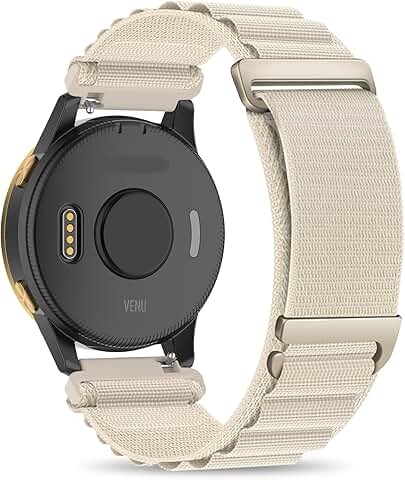 Soft Nylon Adjustable Watch Band for Garmin Venu and Forerunner