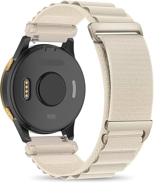 Soft Nylon Adjustable Watch Band for Garmin Venu and Forerunner