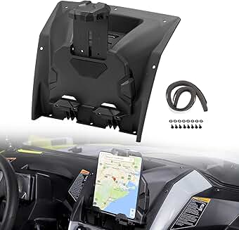 UTV Electric Device and Tablet Holder with Storage Tray