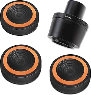 T2 N1 T Mount Lens Adapter and M42 to 1.25" Adapter Bundle