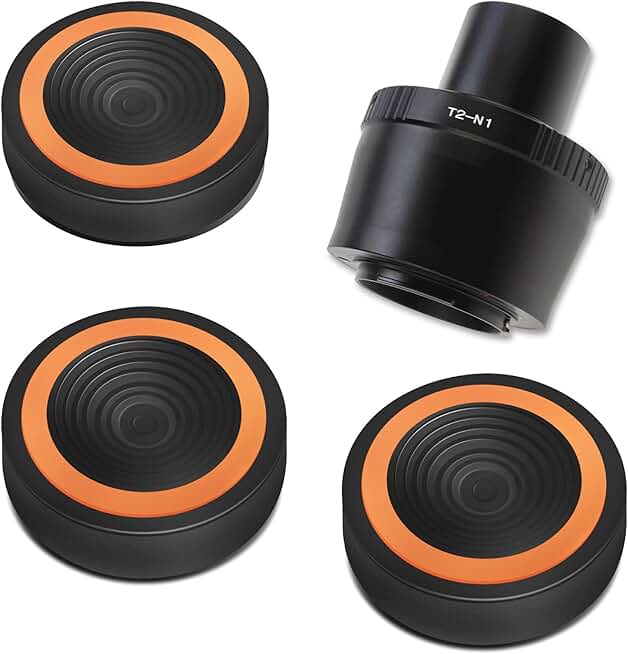 T2 N1 T Mount Lens Adapter and M42 to 1.25" Adapter Bundle