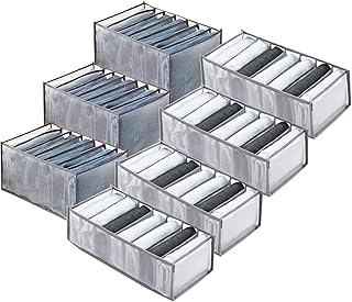 7-Grid Washable Foldable Closet Organizer