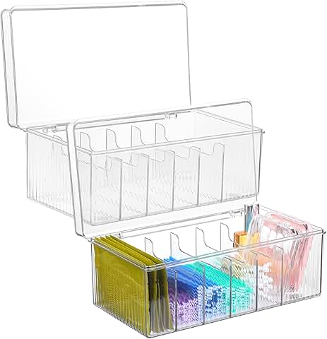 2-Piece Lash Extension Storage Organizer with Lid