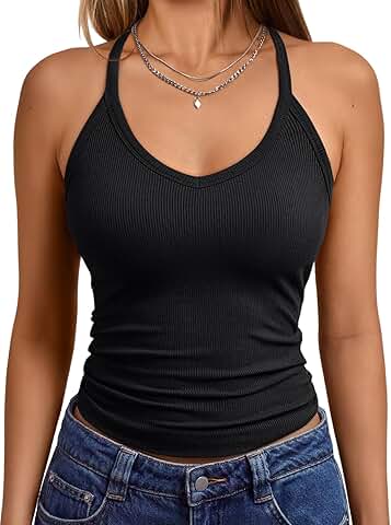 Women's Racerback Summer Workout Tank Top