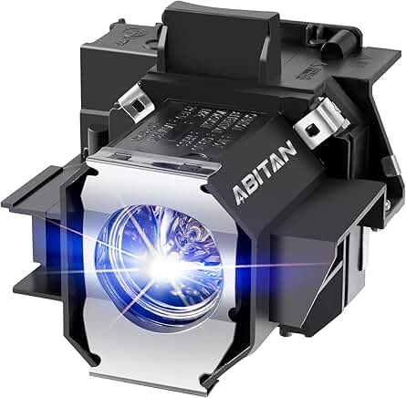 Replacement projector lamp for various Epson models