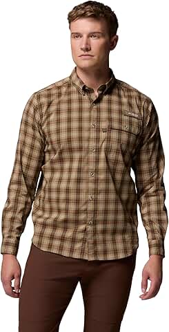 Men's Long Sleeve Yarn Dye Shirt