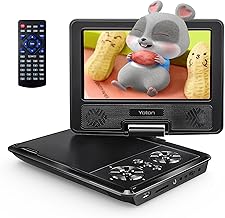 Portable 9.5" DVD Player with Screen and Remote