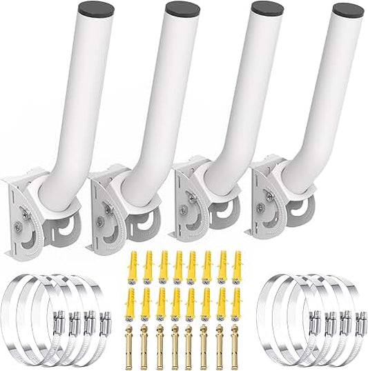 Wireless Bridge Mount with J Poles and Brackets