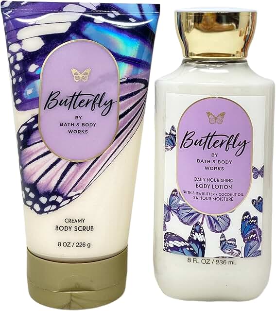 Two-Piece Body Lotion and Scrub Gift Set