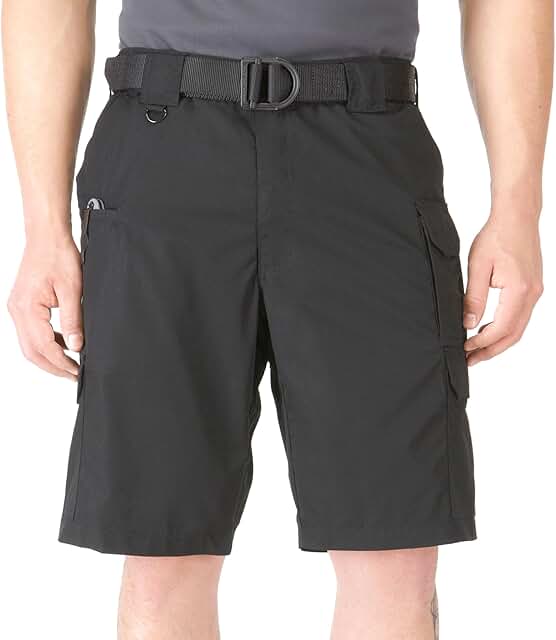 Men's Ripstop Tactical Shorts with Adjustable Waist