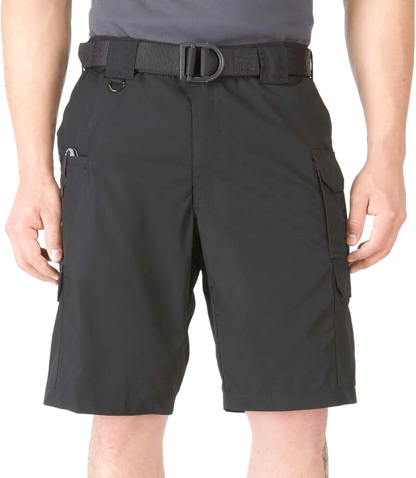 Men's Ripstop Tactical Shorts with Adjustable Waist